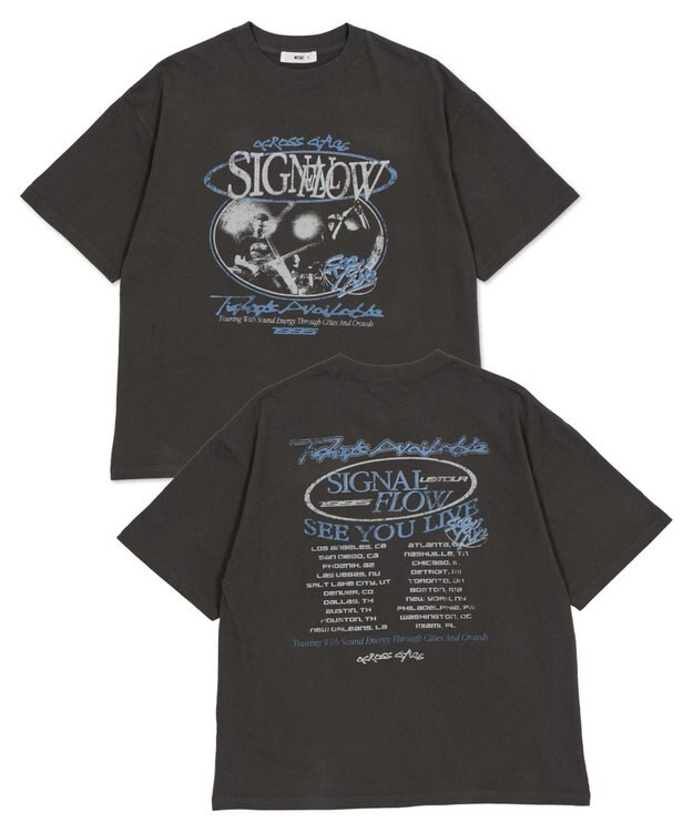 WEGO 【ユニセックス着用ITEM/SMLサイズ展開】アソートグラフィックBIG　T2（SS） 柄3