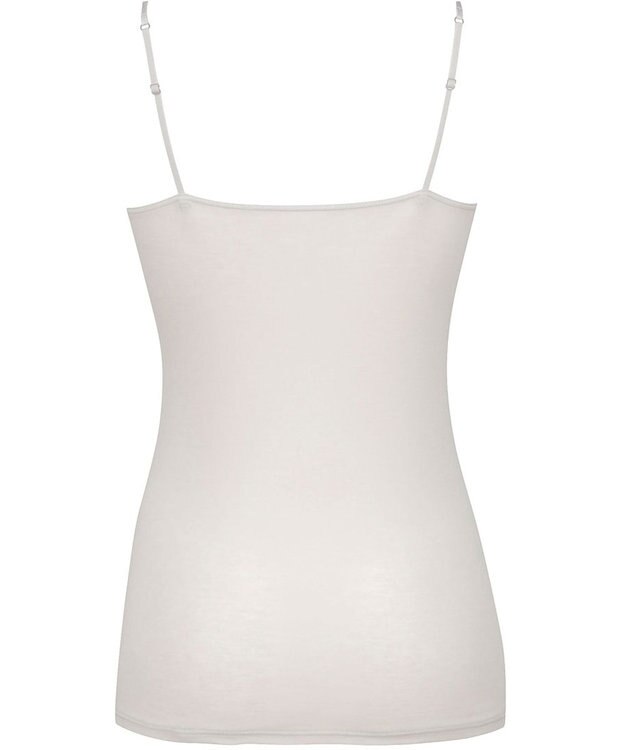 WACOAL インナー 綿100％(身生地) オーガニックコットンを使用 ムレにくい キャミソール レディース CLA129 /ワコール チャコールグレー