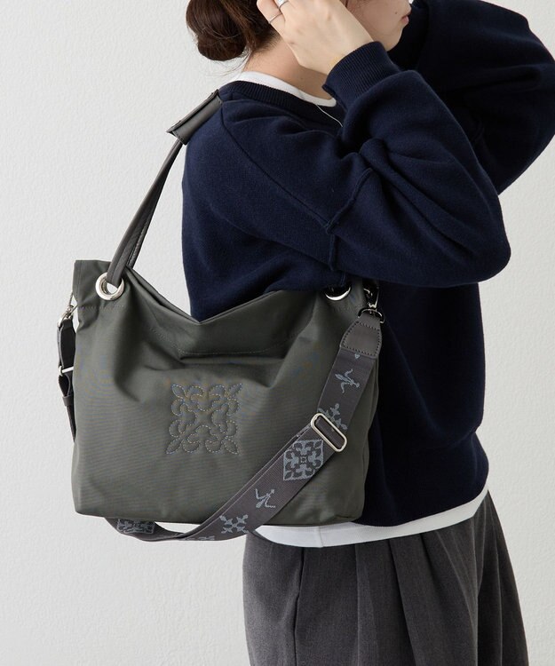 russet コーデュラナイロン3WAYトートバッグ(CE-1662) Gray