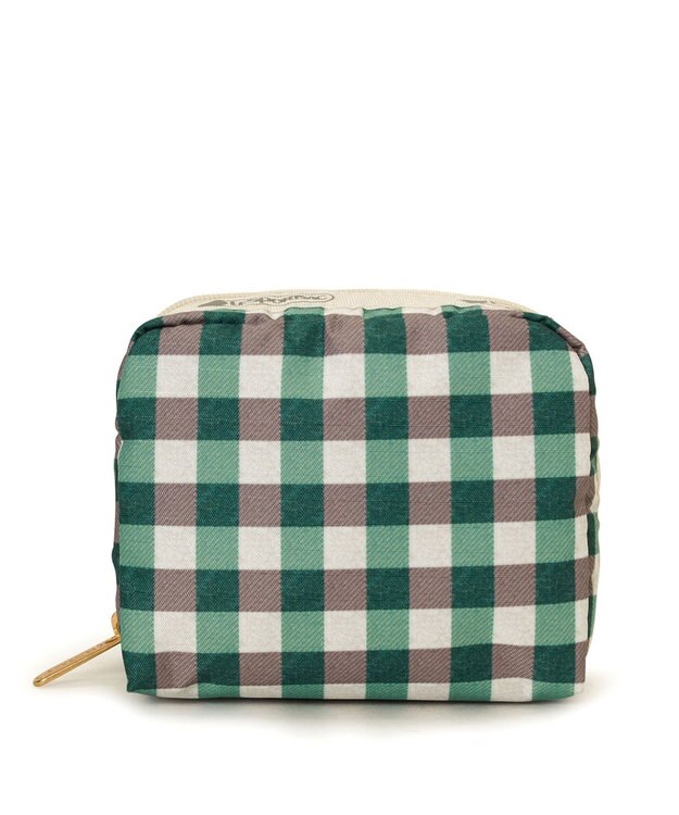LeSportsac SQUARE COSMETIC/フォレストギンガム フォレストギンガム