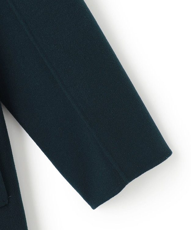 ICB ウールリバー ロングトレンチコート パイングリーン系