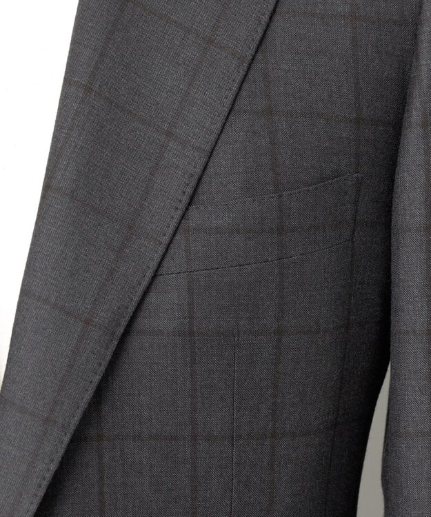 GOTAIRIKU 【ZEGNA/ゼニア】TROFEO/トロフェオ スーツ（グレー×格子） グレー系4