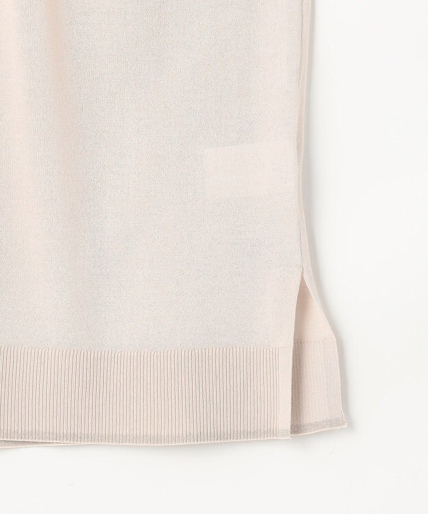 ANY SIS S エアリーライト ニットカーディガン ライトベージュ