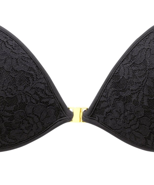 BRADELIS New York 【NuBra / ボリュームアップ】パテッドヌーブラ カリーナ 蒸れにくい バックレス コレクション デザインヌーブラ 正規品 ブラック