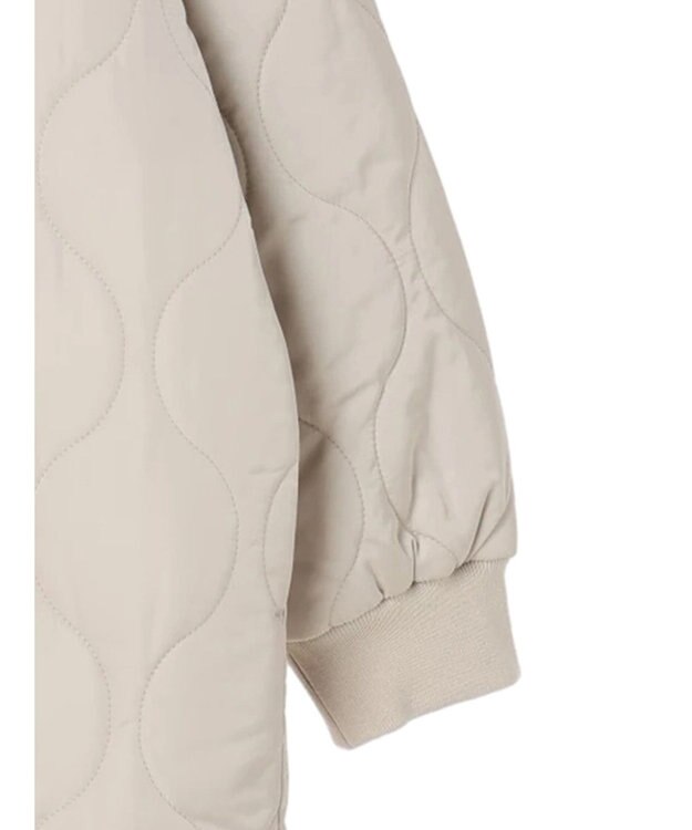 CRAFT STANDARD BOUTIQUE ボア＆キルティングスタンドコート Ivory