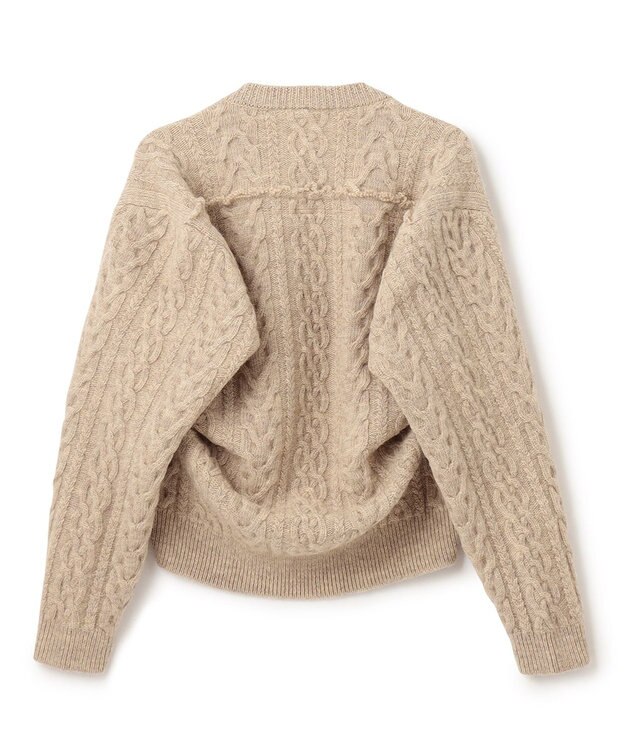 BEIGE， PROTAGONISTA / ケーブルニット Beige