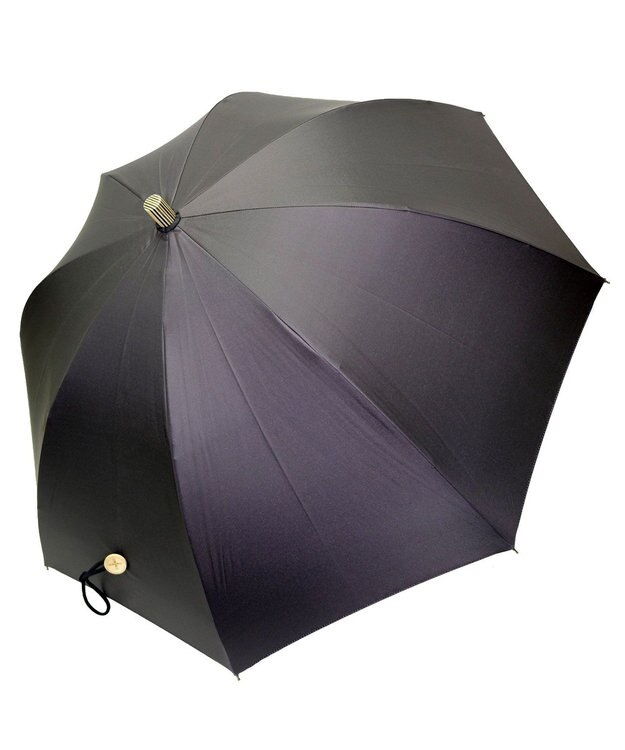 +RING 【遮光率99%以上】【数量限定】レディース向け 晴雨兼用遮光（長ショート） BLK T1260 黒