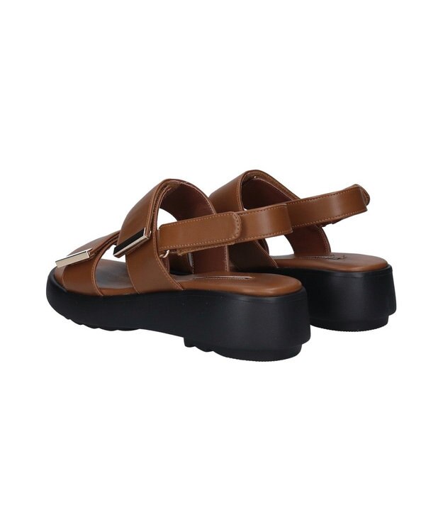 Bridget Birkin 【PARADIS COULEUR】厚底ベルクロサンダル ブラウン