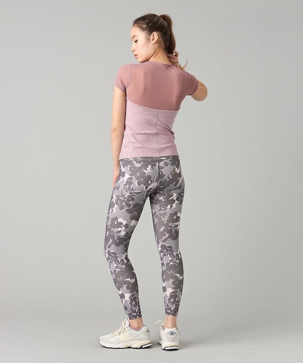 Chacott Motion シアーブラトップ グレイッシュローズ