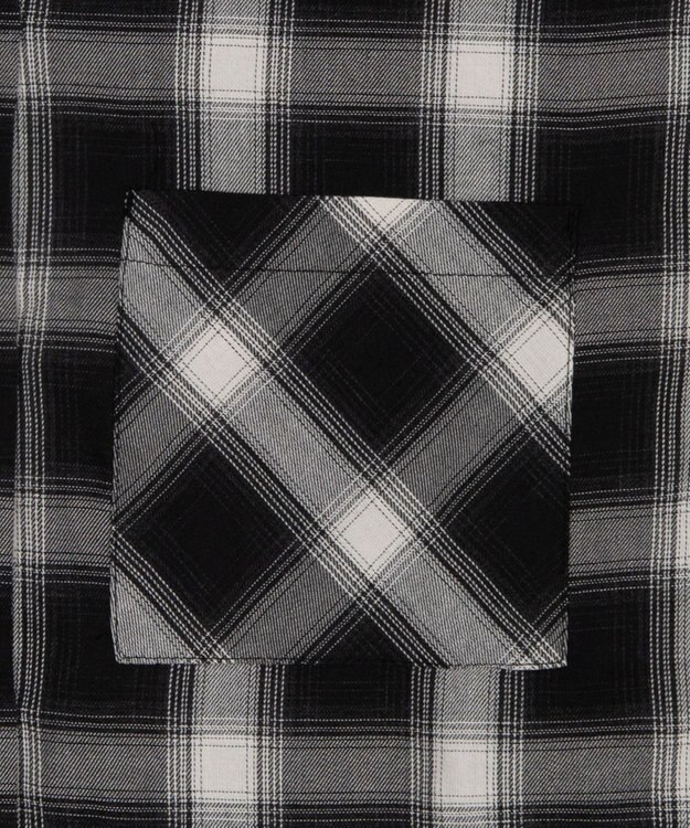 WEGO 2WAYオフショルシャツ ブラック