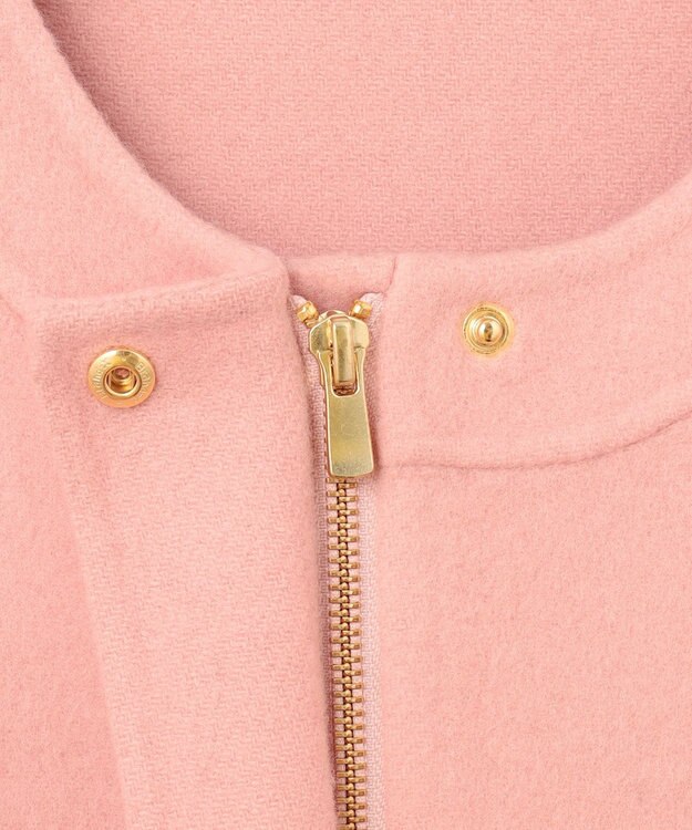 GRACE CONTINENTAL ファーポケットリバージャケット ピンク