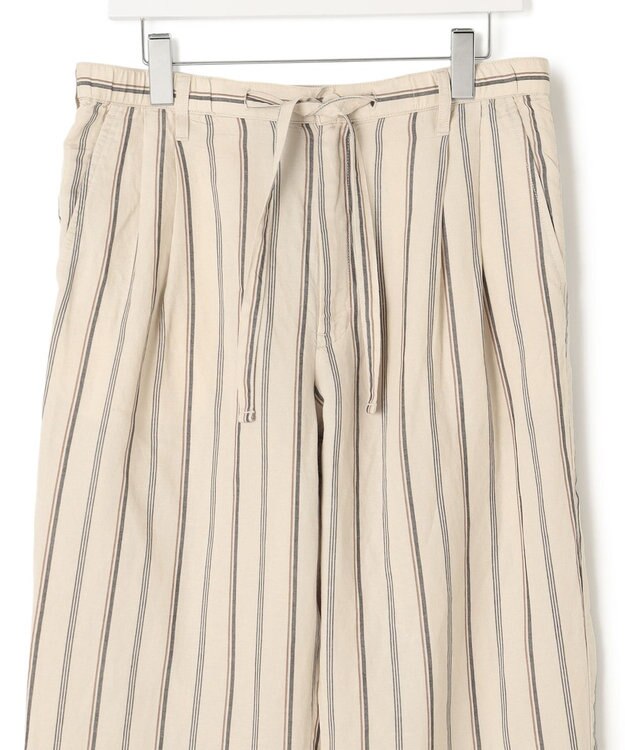 J.PRESS YORK STREET 【UNISEX】ツイルストライプ パンツ ベージュ系1