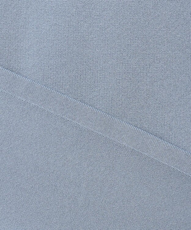 ICB L 【WEB限定カラーあり】 シンセティックハイゲージ 半袖ニット ライトブルー系