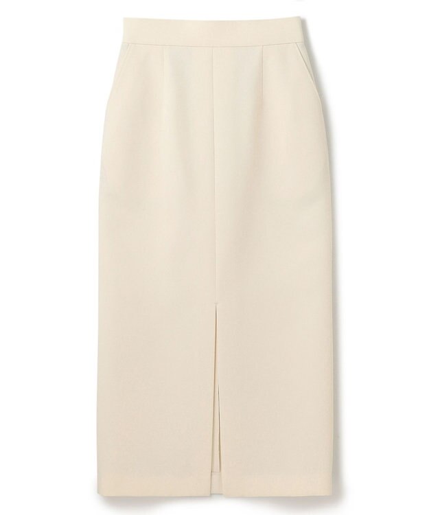 uncrave 【吸水速乾・洗濯機洗い可】エコ ドライ チノ Ｉラインスカート（uncrave STANDARD） エクリュ