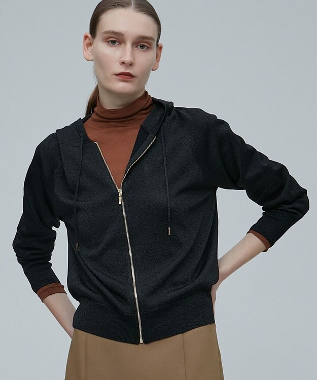 BEIGE， SORE / ハイネックカットソー Camel