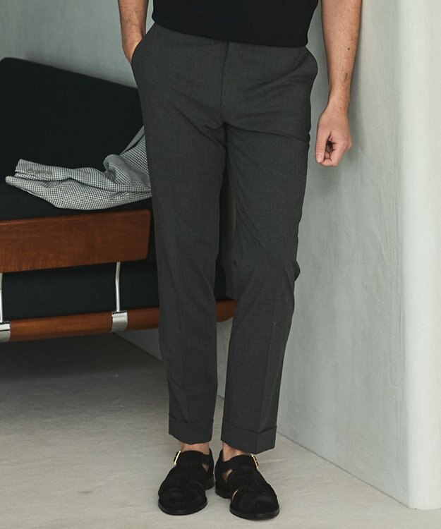 GOTAIRIKU 26年新作【ストレッチ/シワになりにくい/洗える】ハイパーストレッチ DRESS パンツ グレー系