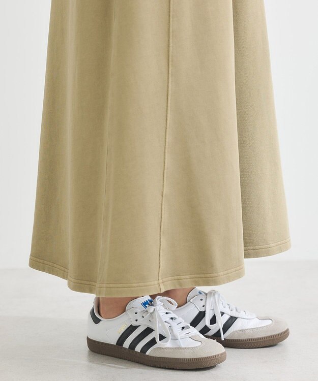 Green Parks ・ＳＵＧＡＲ　ＳＰＯＯＮ　ピグメントスウェットスカート Beige