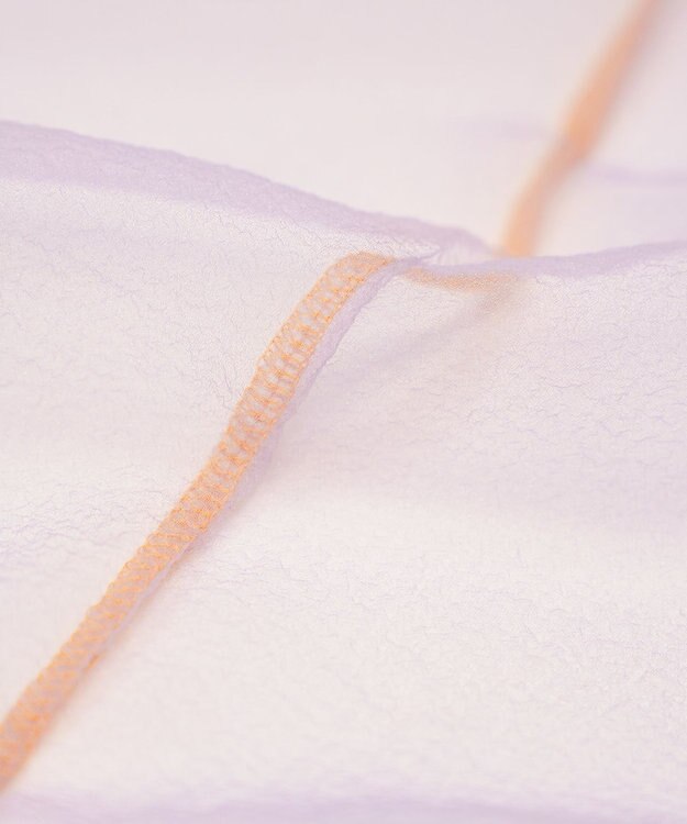 COQ SHEER ORGANZA T シアーTシャツ サックス