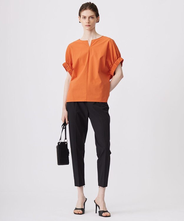 ICB L 【接触冷感・UVカット・撥水・洗える】 プルーフ4WAYタフタ パンツ ブラック系