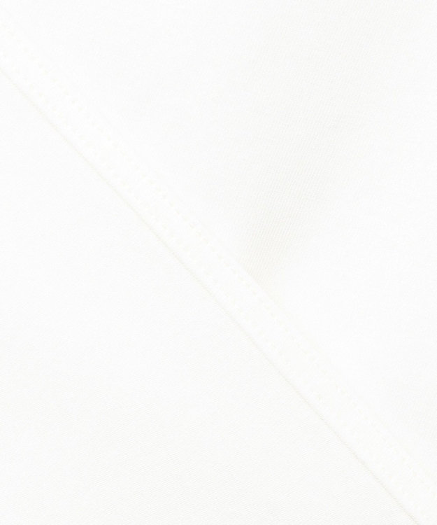 23区 S 【洗える】ナチュラルコットンベア レースレイヤード カットソー ホワイト系