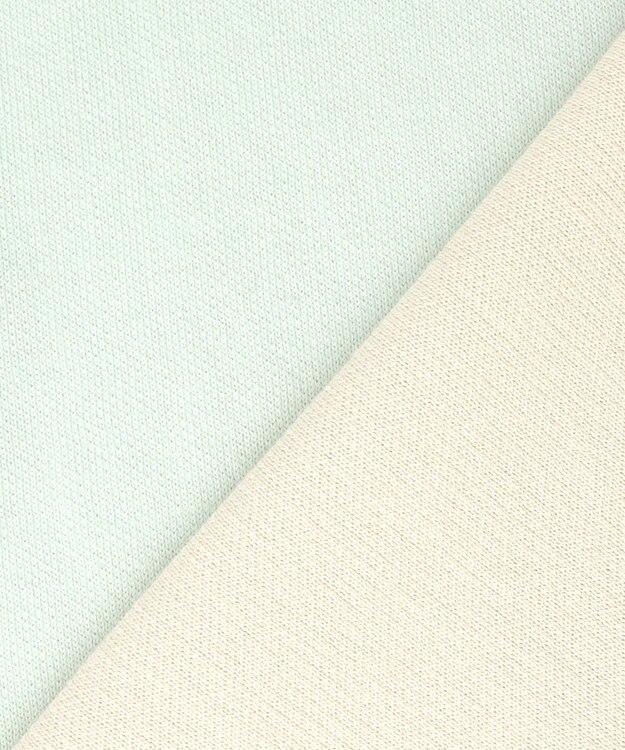 23区 【先行予約】バイカラーダブルフェイス ニット アイスグリーン×クリーム