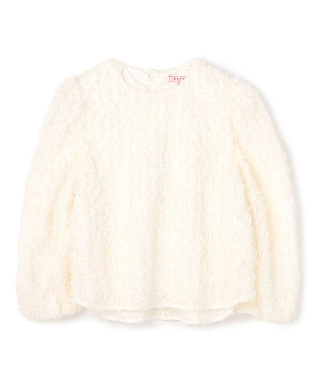 TOCCA 【八木アリサさん着用】百田夏菜子さん着用】RUFFLE WALTZ ブラウス アイボリー系