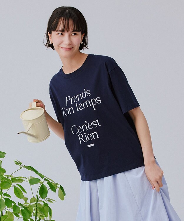 UNFILO CLEAN Tee ネイビー2