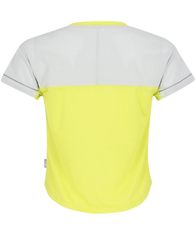 CW-X 【WOMEN】 CW-X ランニングシャツ メッシュ素材 涼しい着ごこち スポーツウェア 半袖 3分袖 レディース DLY163 /ワコール イエロー