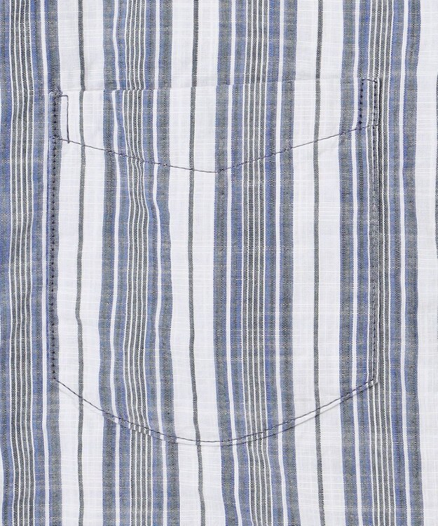 JOSEPH ABBOUD 【25SS・2WAY】リバーシブルシャツ サックスブルー系