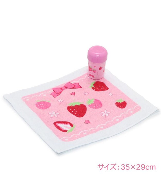 Mother garden マザーガーデン 野いちご おしぼりセット 《スケッチ柄》 スケッチ柄