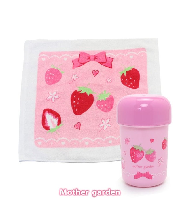 マザーガーデン 野いちご おしぼりセット 《スケッチ柄》 / Mother