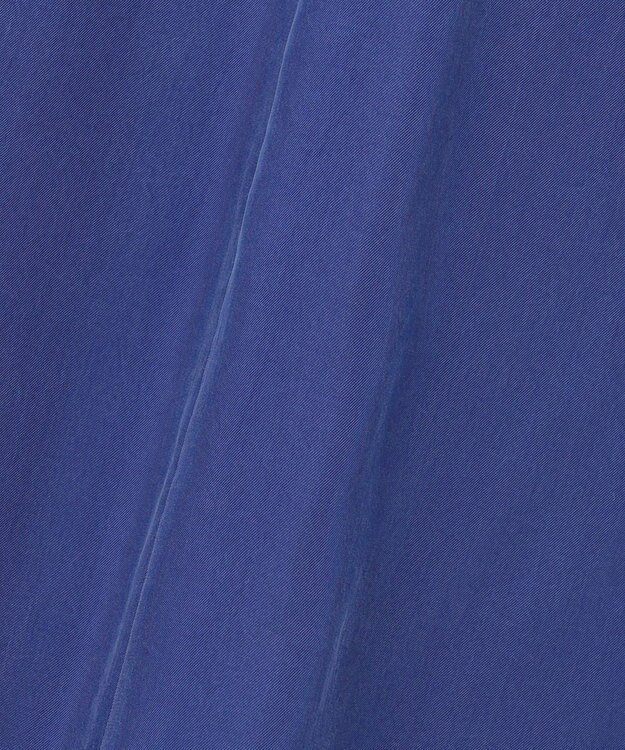 23区 【SLOW/一部店舗限定】キュプラフィブリルクロス キャミ ワンピース ブルー系