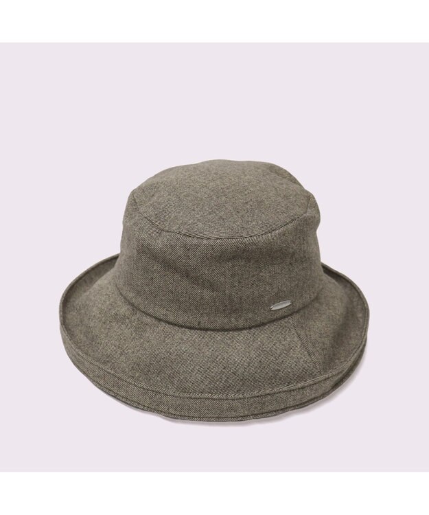 ATRENA 【日本製】ツバ先挟み込みハット ブラウン