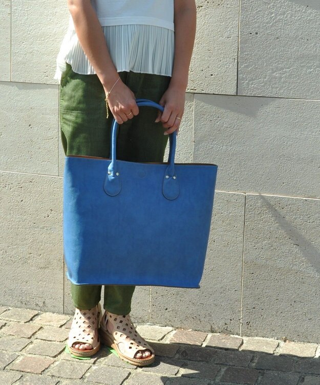 テレビ ドラマ着用アイテム】Otias シュリンクタイプ合皮トート