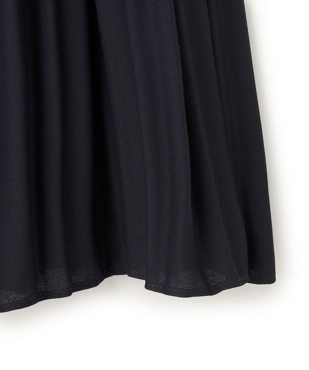 23区 S 【VERYコラボ】シャイニーアムンゼン プリーツ ワンピース ネイビー系