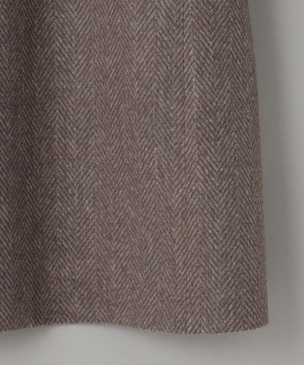 GOTAIRIKU アンゴラビーバー スタンドカラーコート ベージュ系8