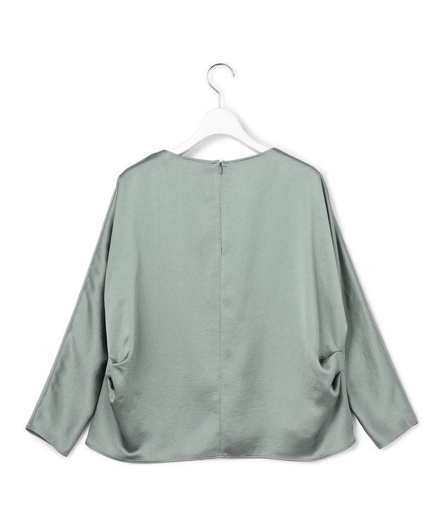 23区 S 【APPLAUDIR】ヴィンテージサテン セットアップ モスグリーン系