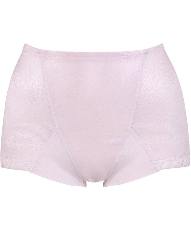 Wing ガードル 【キュッとアップパンツ】 ヒップをまるくメリハリあるラインに ラクにおなか押さえ ショート丈 KQ0545 ウイング／ワコール パープル