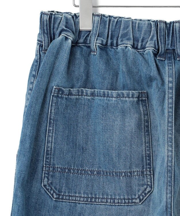 J.PRESS YORK STREET 【UNISEX】ワイド デニムパンツ ネイビー系