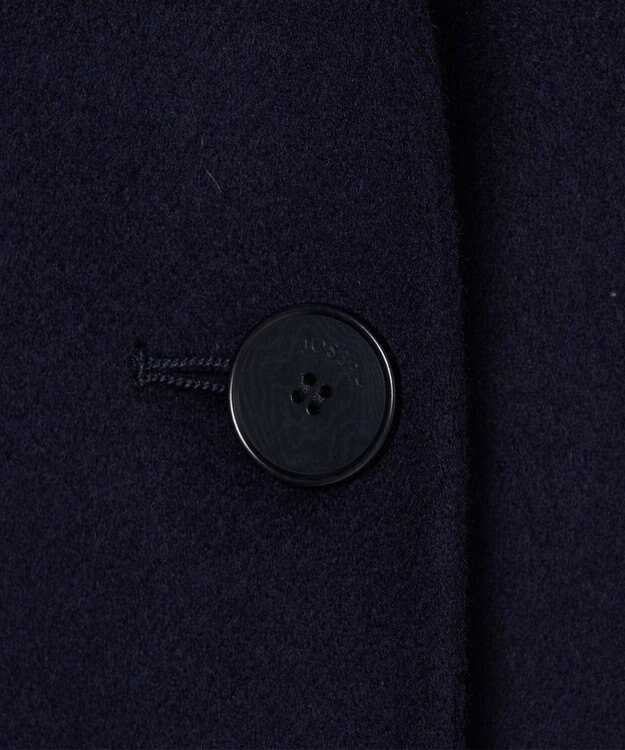 JOSEPH 【WEB＆OUTLET限定】ダブルフェイスウールキャッシュ シングルコート Navy