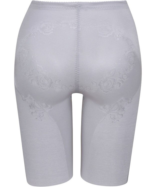 Wing ガードル フルロング丈 【スリムアップパンツ】 はいて歩いてエクササイズ KQ0823 ウイング／ワコール グレー