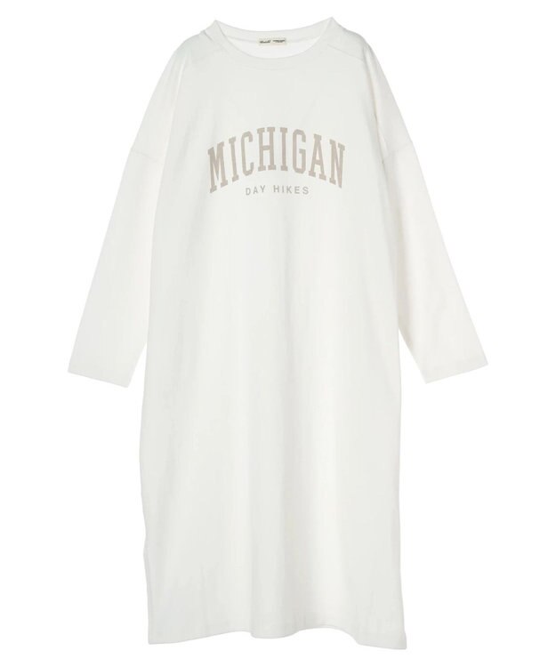 CRAFT STANDARD BOUTIQUE １０／ーウ゛ィンテージ風天竺　ＰＴ　ＯＰ　Ｌ／Ｓ Off White
