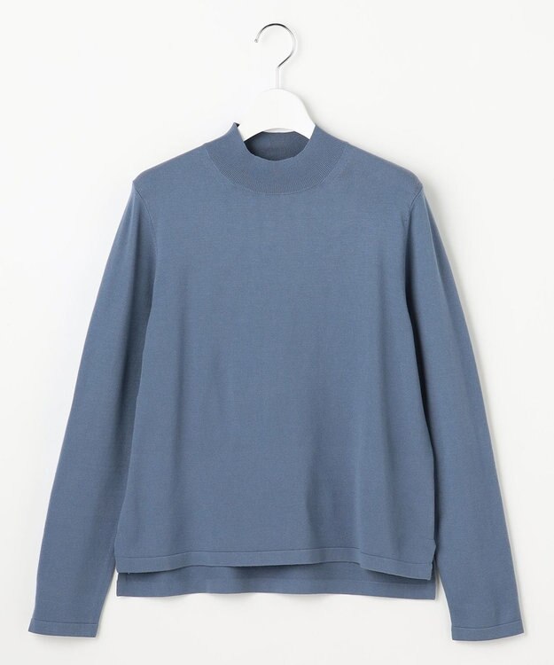 J.PRESS LADIES 【人気のため新色追加】PRINCE ハイネック ニット ブルー系