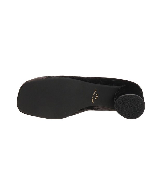 Bridget Birkin 【Bridget Birkin】トップラインビジューオブリークパンプス ブラック雑材