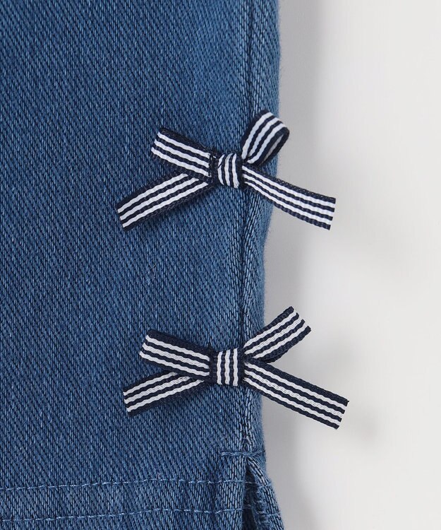 ANY KIDS 【洗濯機可能】ときめきストレッチ カットソーパンツ インディゴ