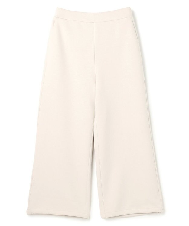 UNFILO L 【野呂佳代さん着用】BEAUTY FORM JERSEY イージーパンツ グレージュ