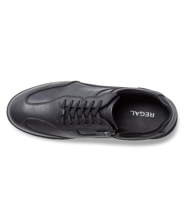 REGAL FOOT COMMUNITY 【リーガルメンズ】82JL ファスナー付スニーカー スニーカー ブラック