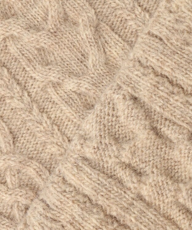 BEIGE， PROTAGONISTA / ケーブルニット Beige