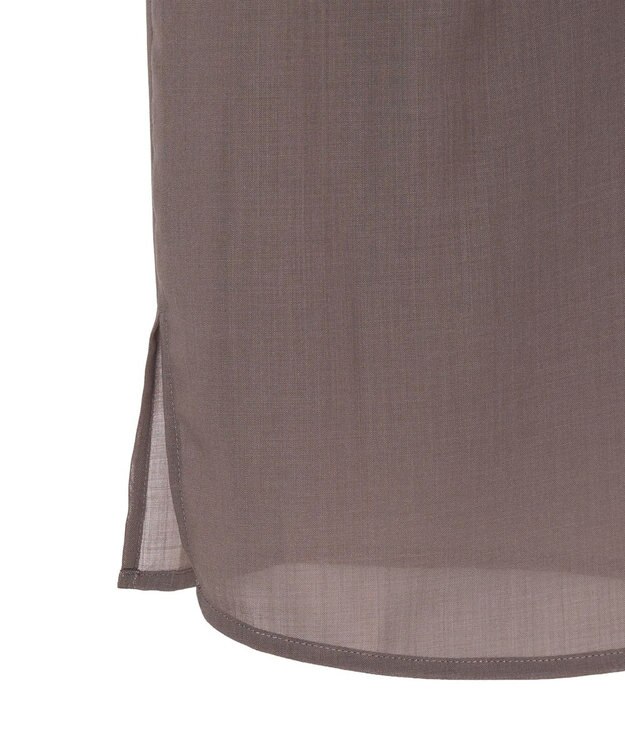 JOSEPH ブレンドウールボイル　ブラウス Mushroom