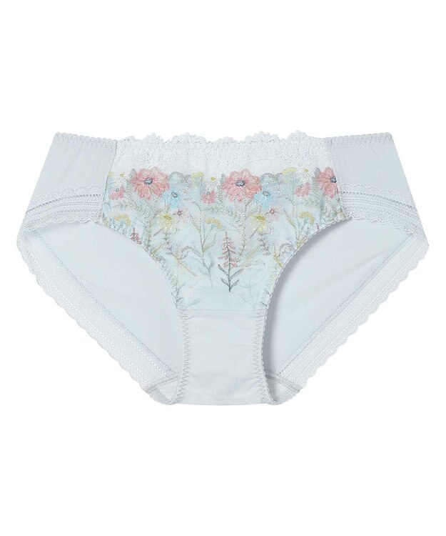 une nana cool Steppe Flower ショーツ グレイッシュブルー